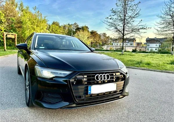 samochody osobowe Audi A6 cena 196800 przebieg: 110000, rok produkcji 2019 z Gdynia